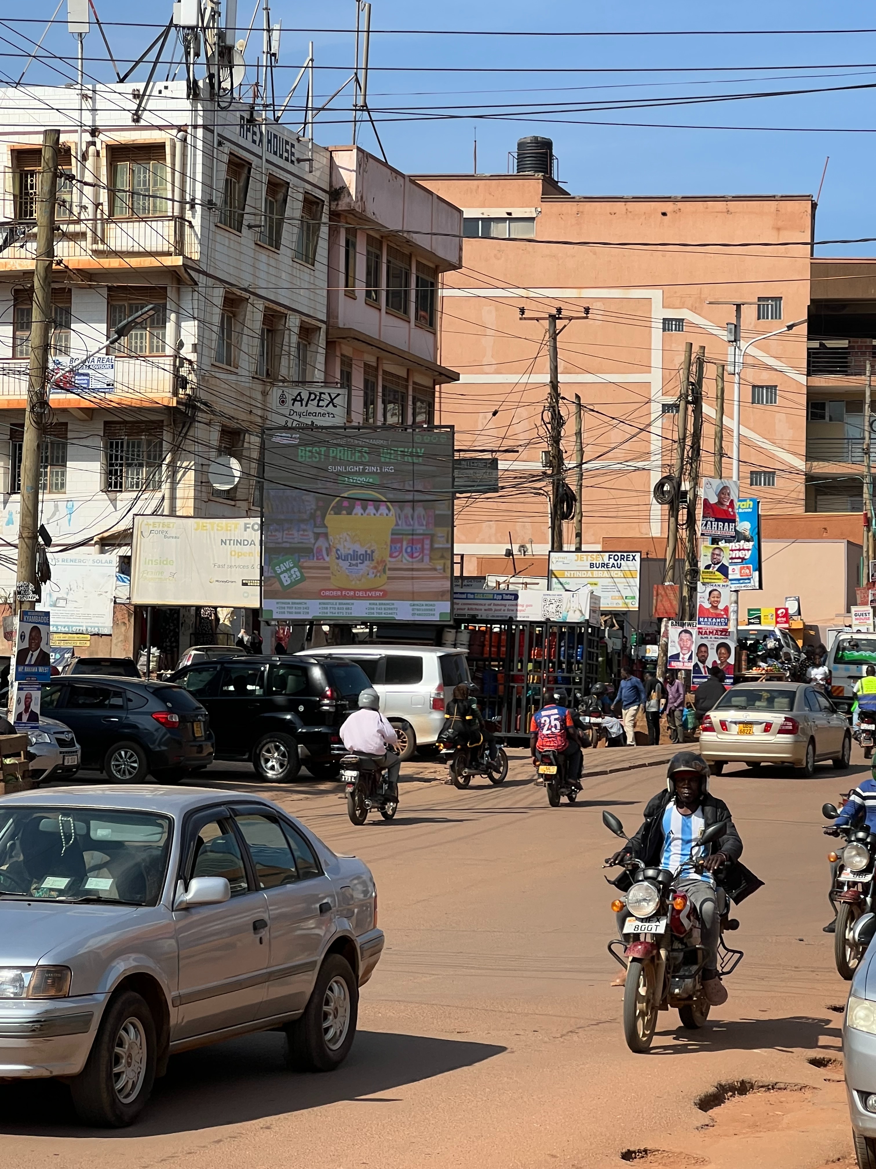 Fraine, Ntinda